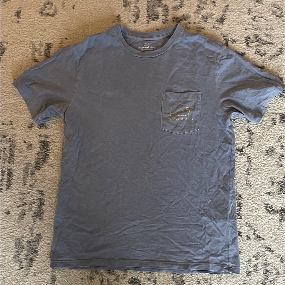 Vineyard Vines Men's Blue Short Sleeve Tee